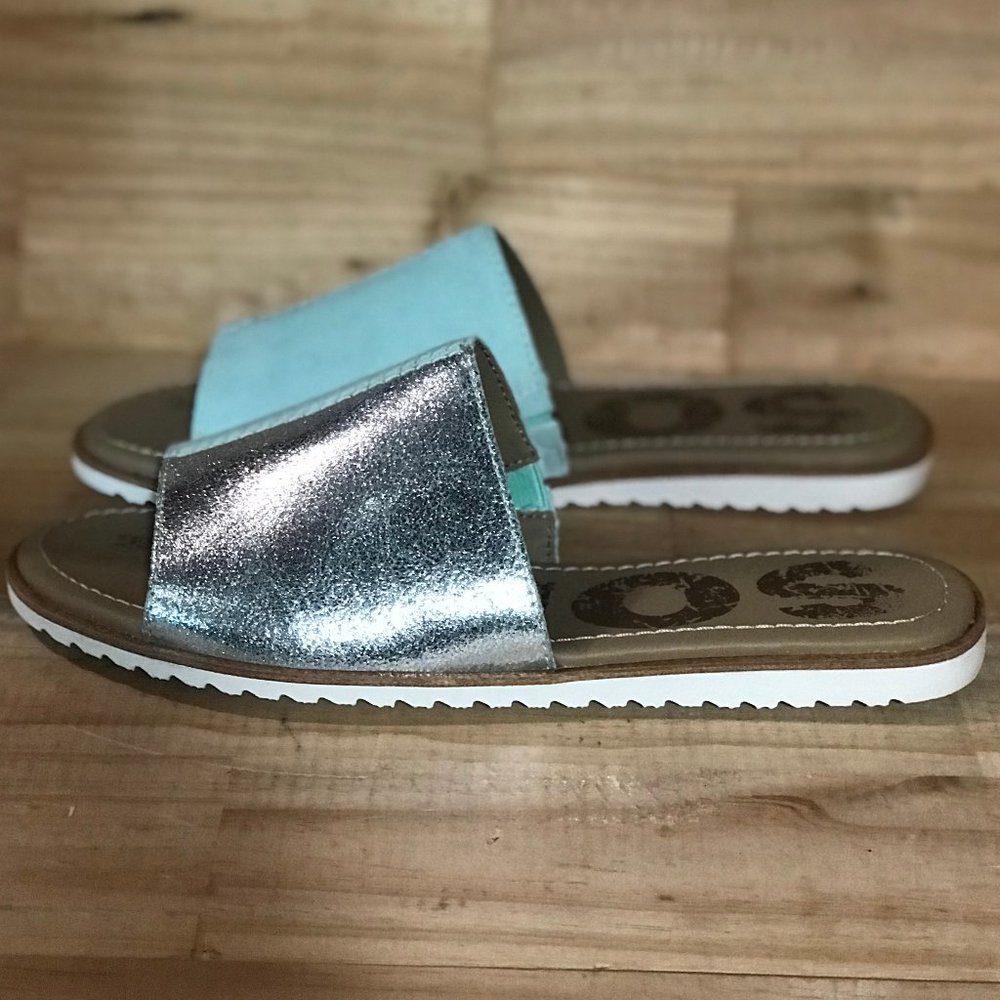 Sorel Womens Ella Block Slide Sandals